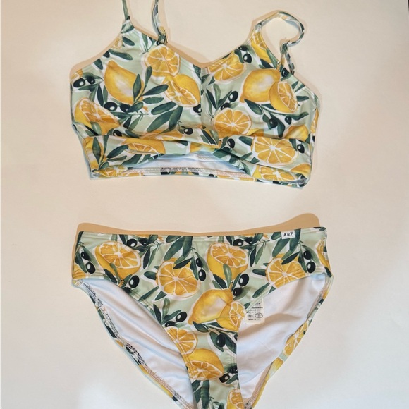 Abercrombie Kids Lemon Print Bikini Set - Picture 2 of 3